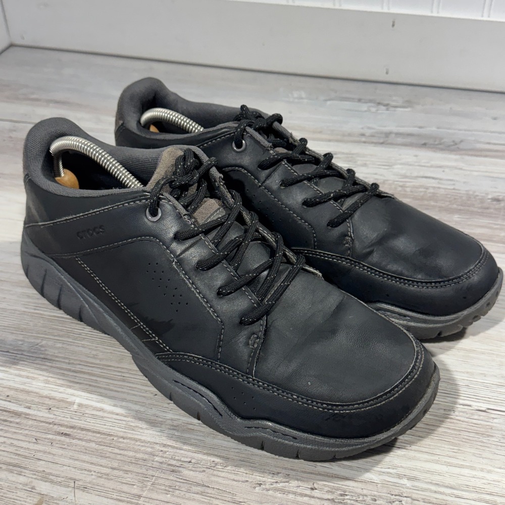 Crocs Swiftwater Hiker Men's Size 12 Shoes Black 203392 Hiking Sneakers